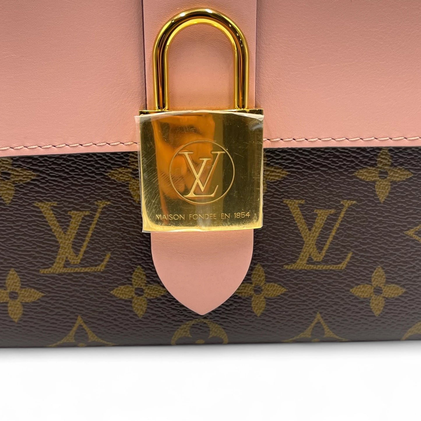 L.V Locky Monogram BB Rose Crossbody