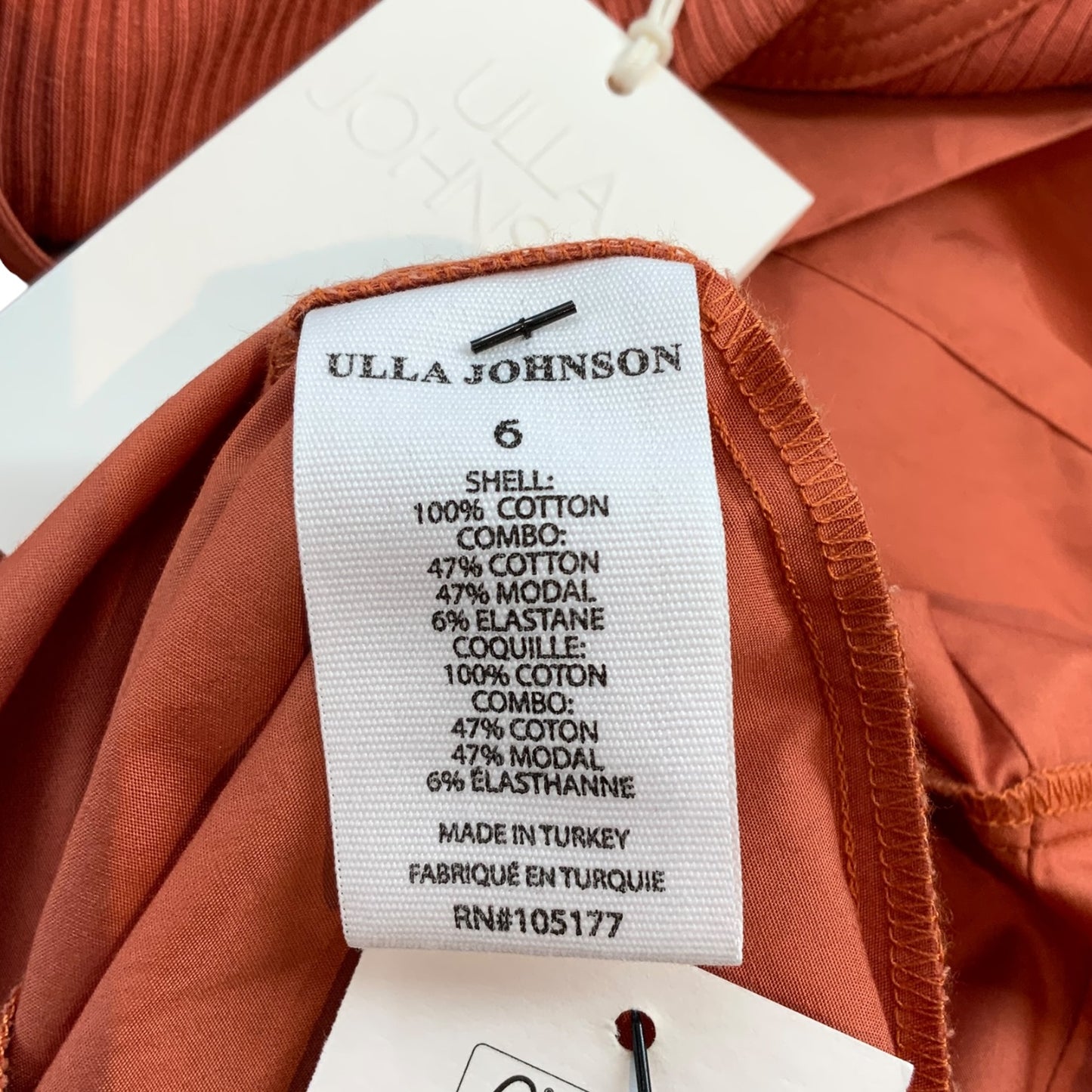 Ulla Johnson Louise Dress in Auburn
