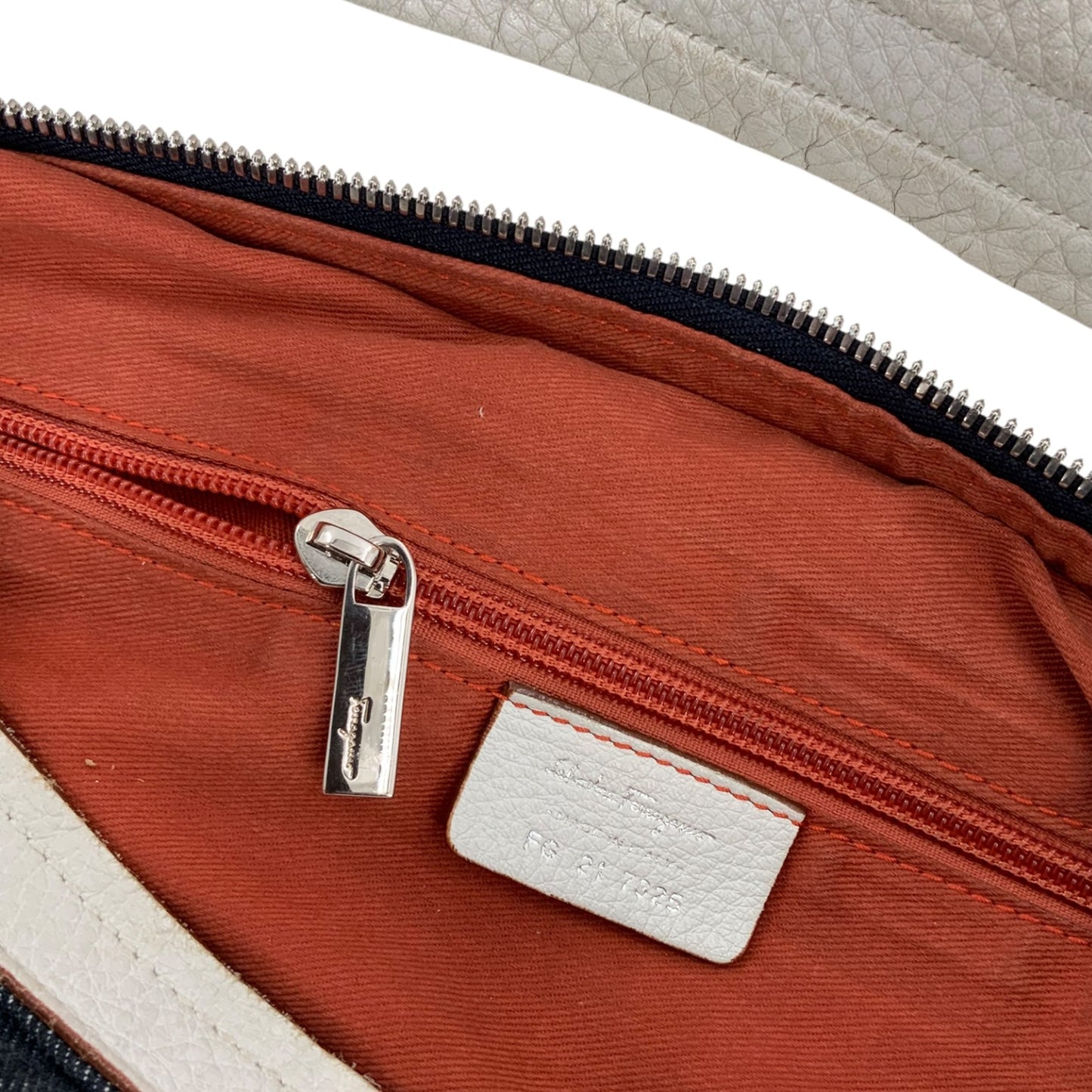 Salvatore Ferragamo Blue Denim Hobo Bag