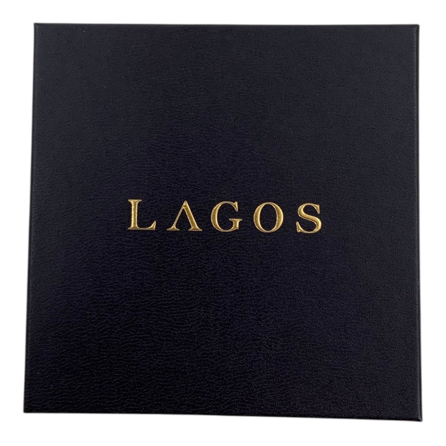 Lagos 925 Sterling Silver and Blue Ceramic Station Bracelet