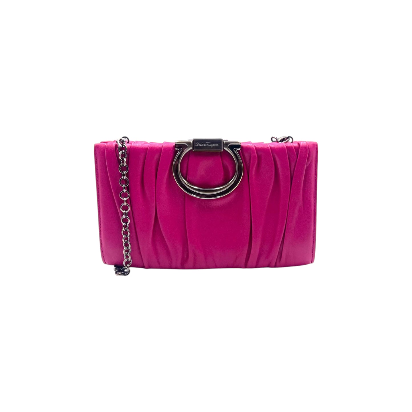 Ferragamo Leather Clutch