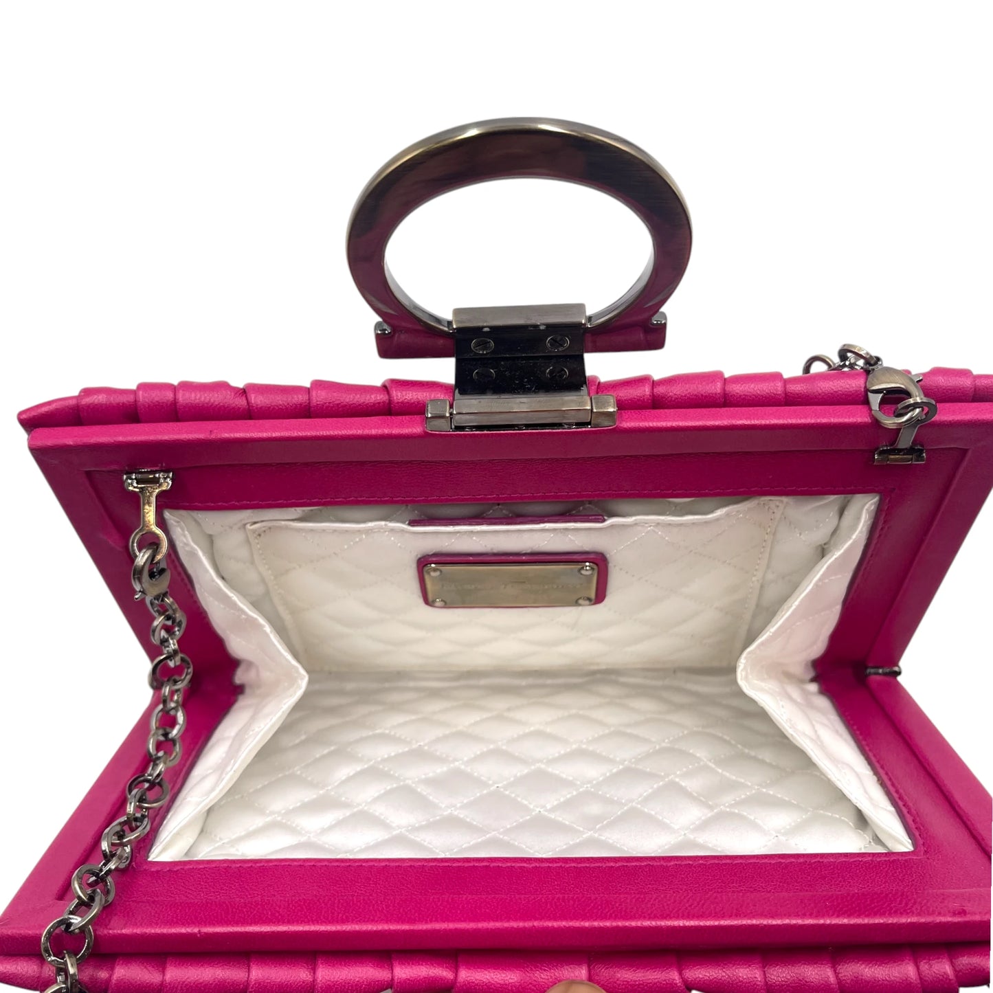 Ferragamo Leather Clutch