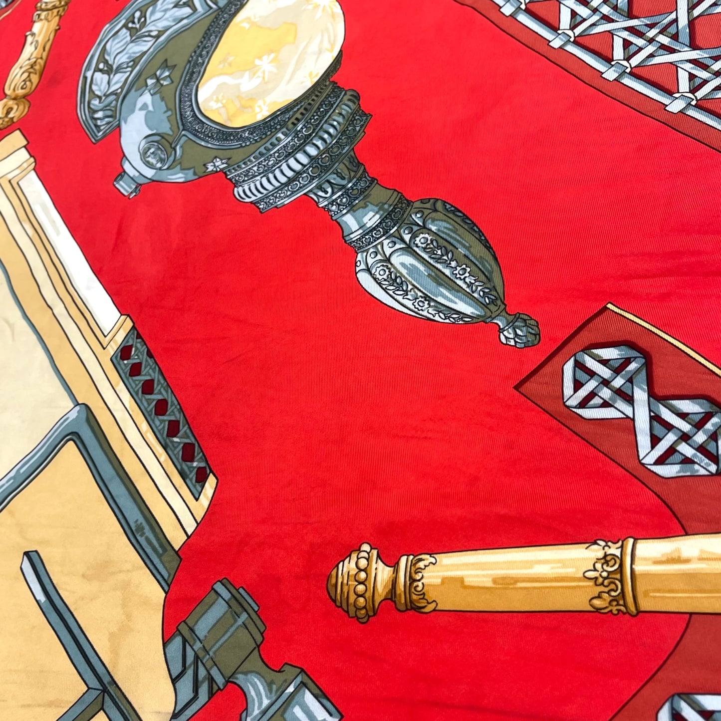 Hermès 'Feux de Route' Silk Scarf