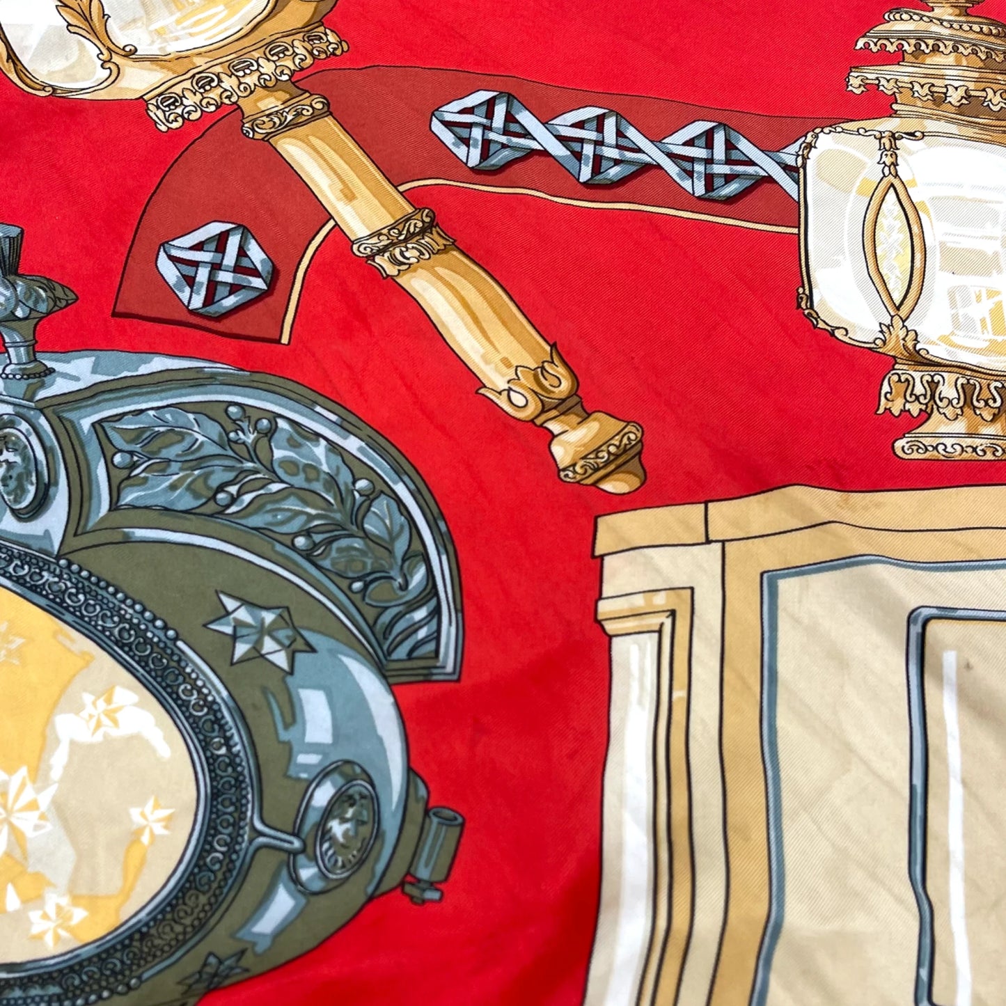 Hermès 'Feux de Route' Silk Scarf