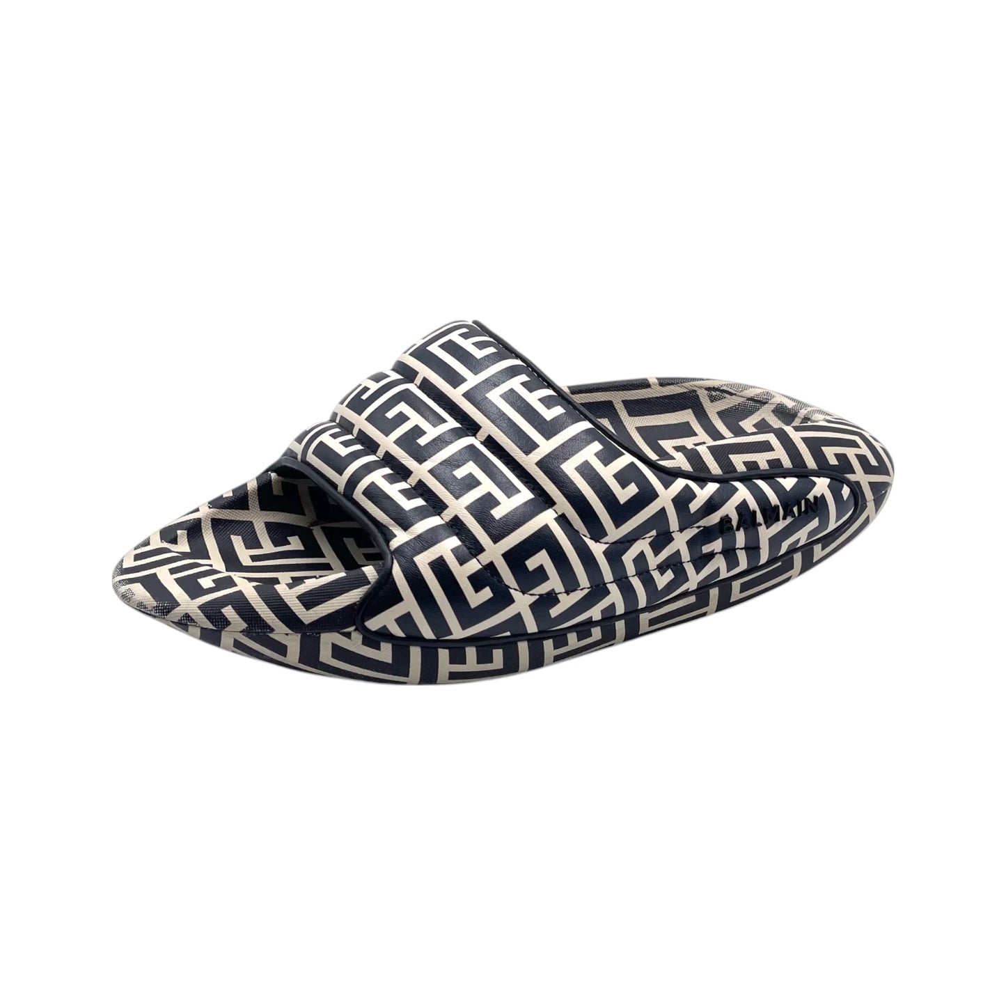 Balmain Monogram Chunky Slides