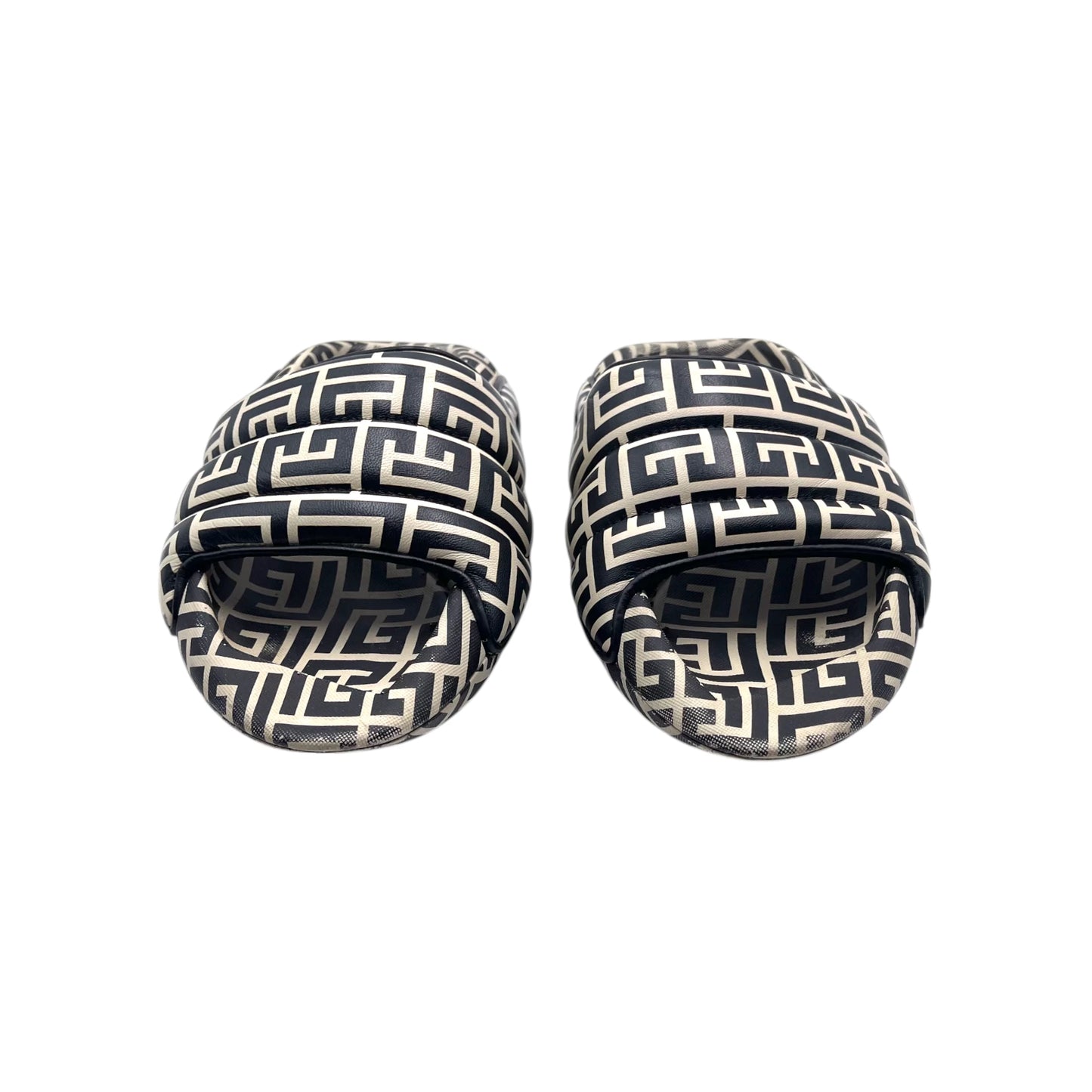 Balmain Monogram Chunky Slides