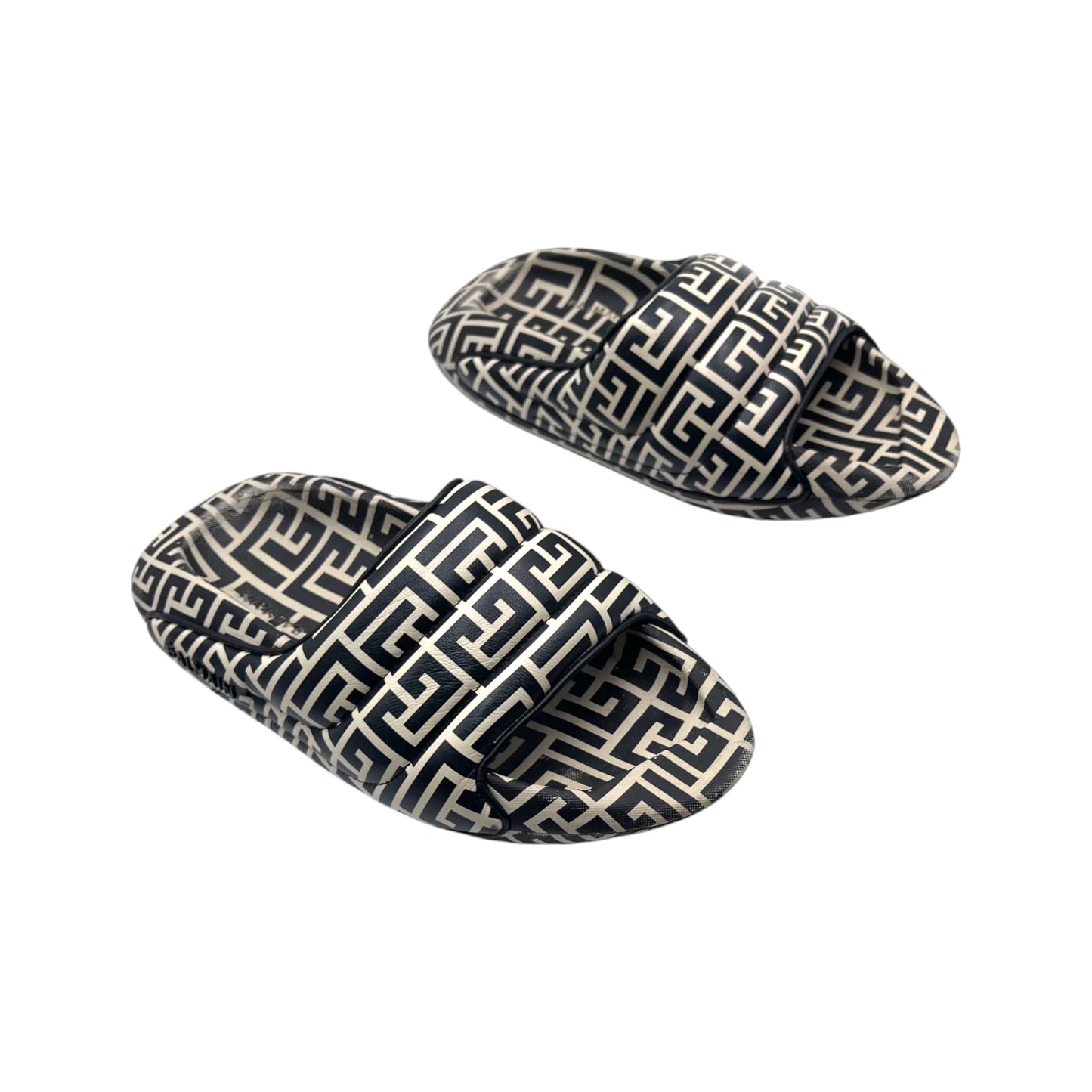 Balmain Monogram Chunky Slides