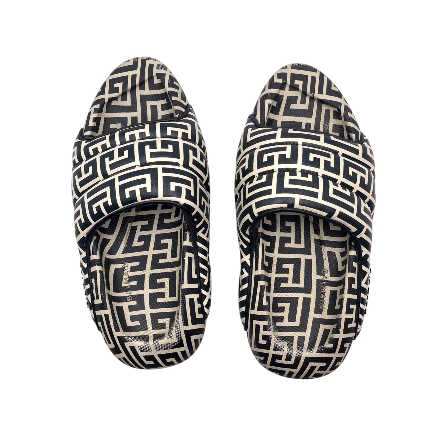 Balmain Monogram Chunky Slides