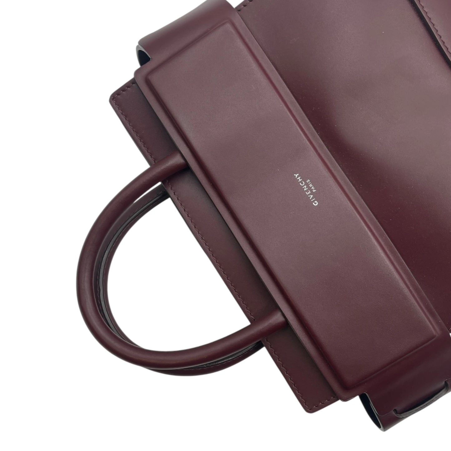 Givenchy Mini Horizon Burgundy Crossbody Tote
