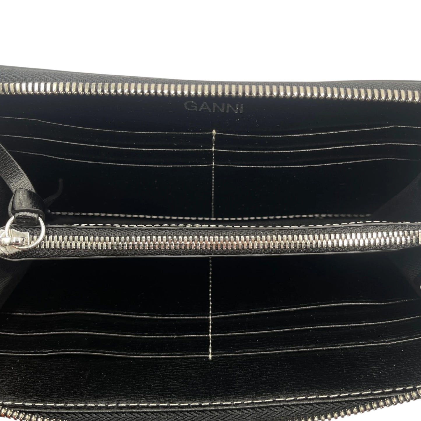 Ganni Zip-Around Wallet