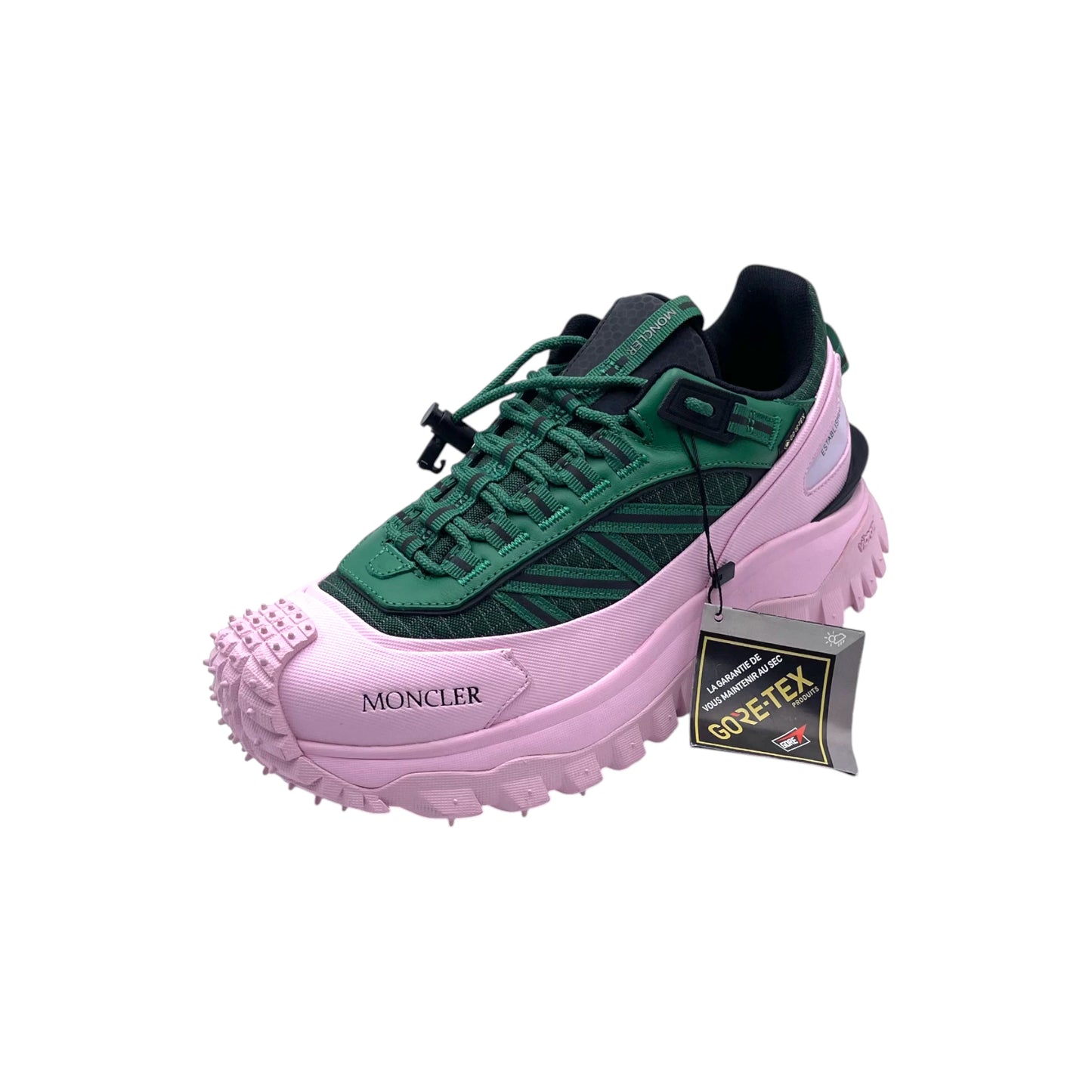Moncler Trailgrip GTX Pink/Green Snkr