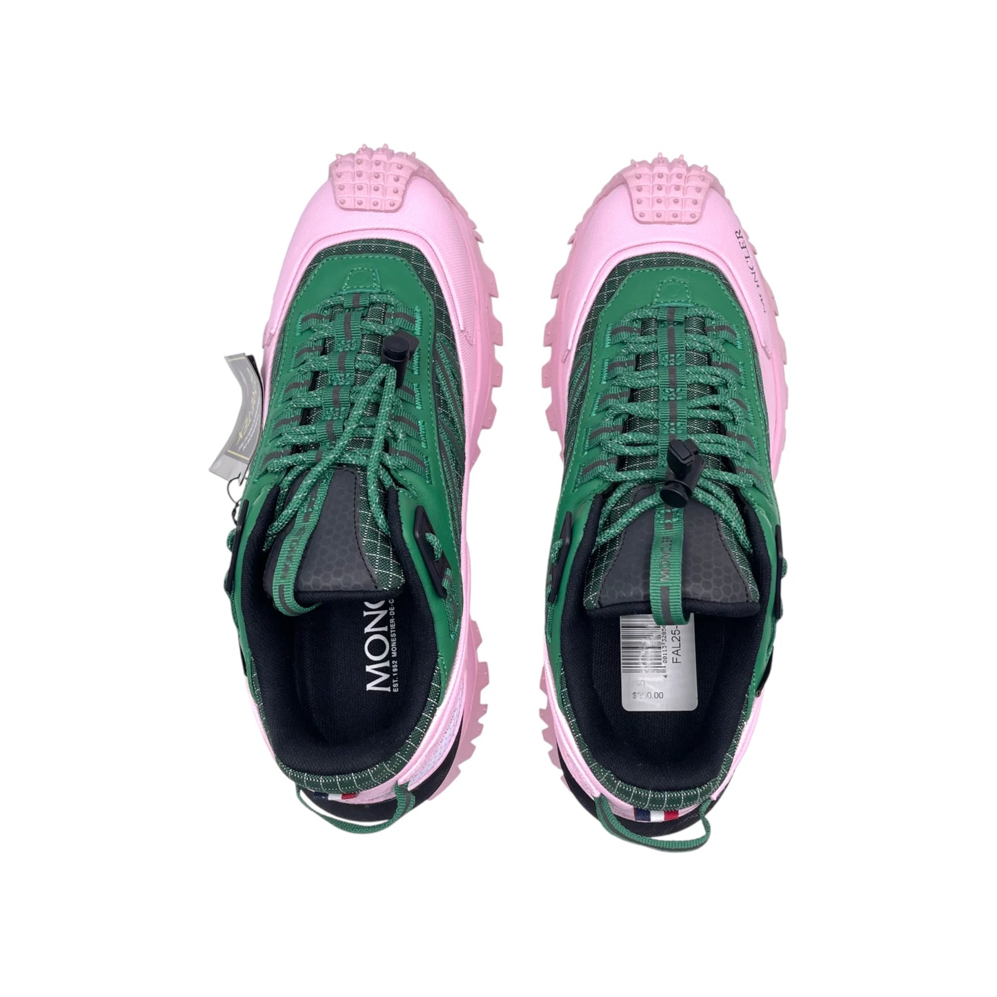 Moncler Trailgrip GTX Pink/Green Snkr