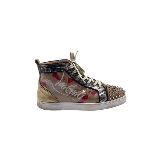 Louboutin Loubi Kraft High-Top Snkr