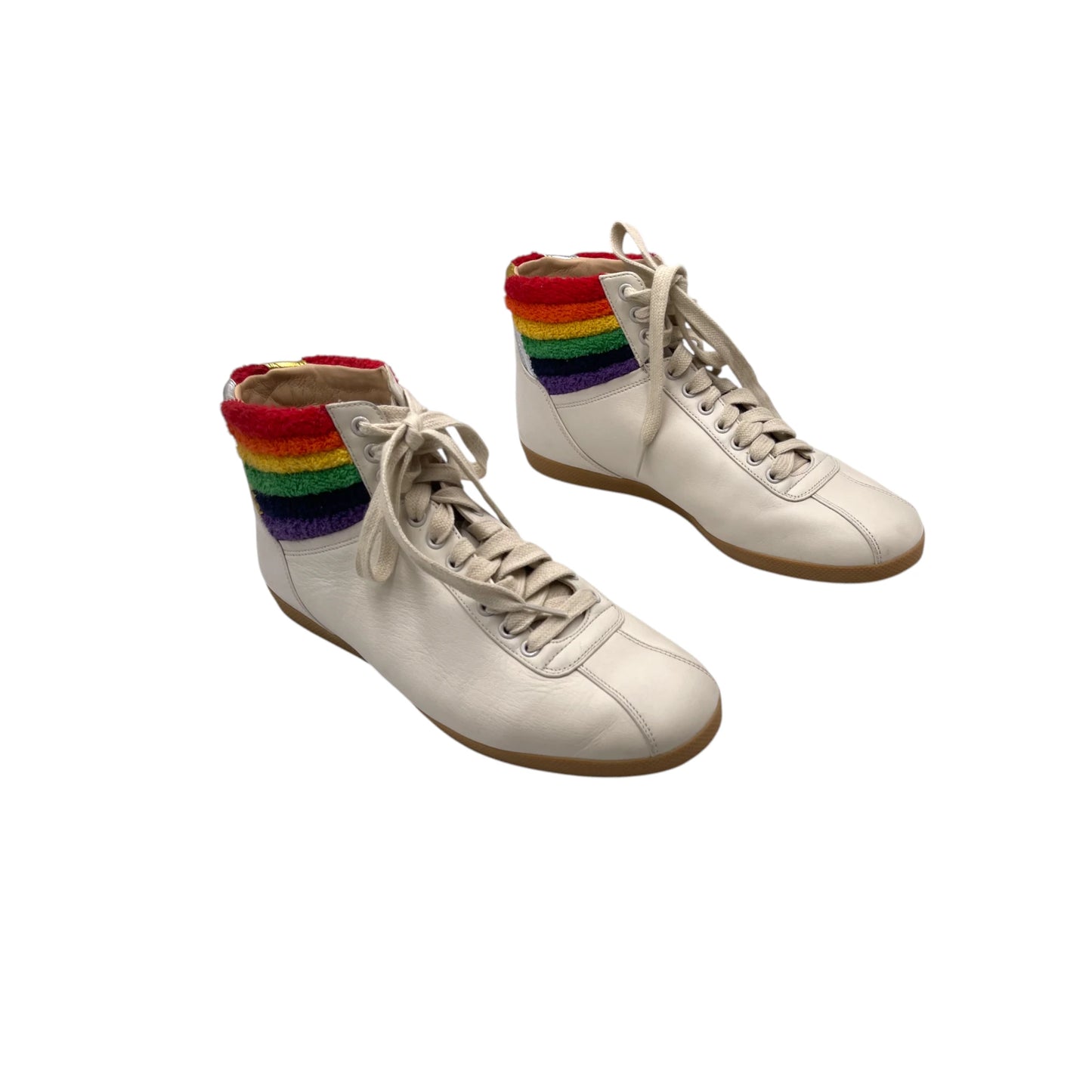 Gucci Rainbow Leather High-Top Men's Snkr