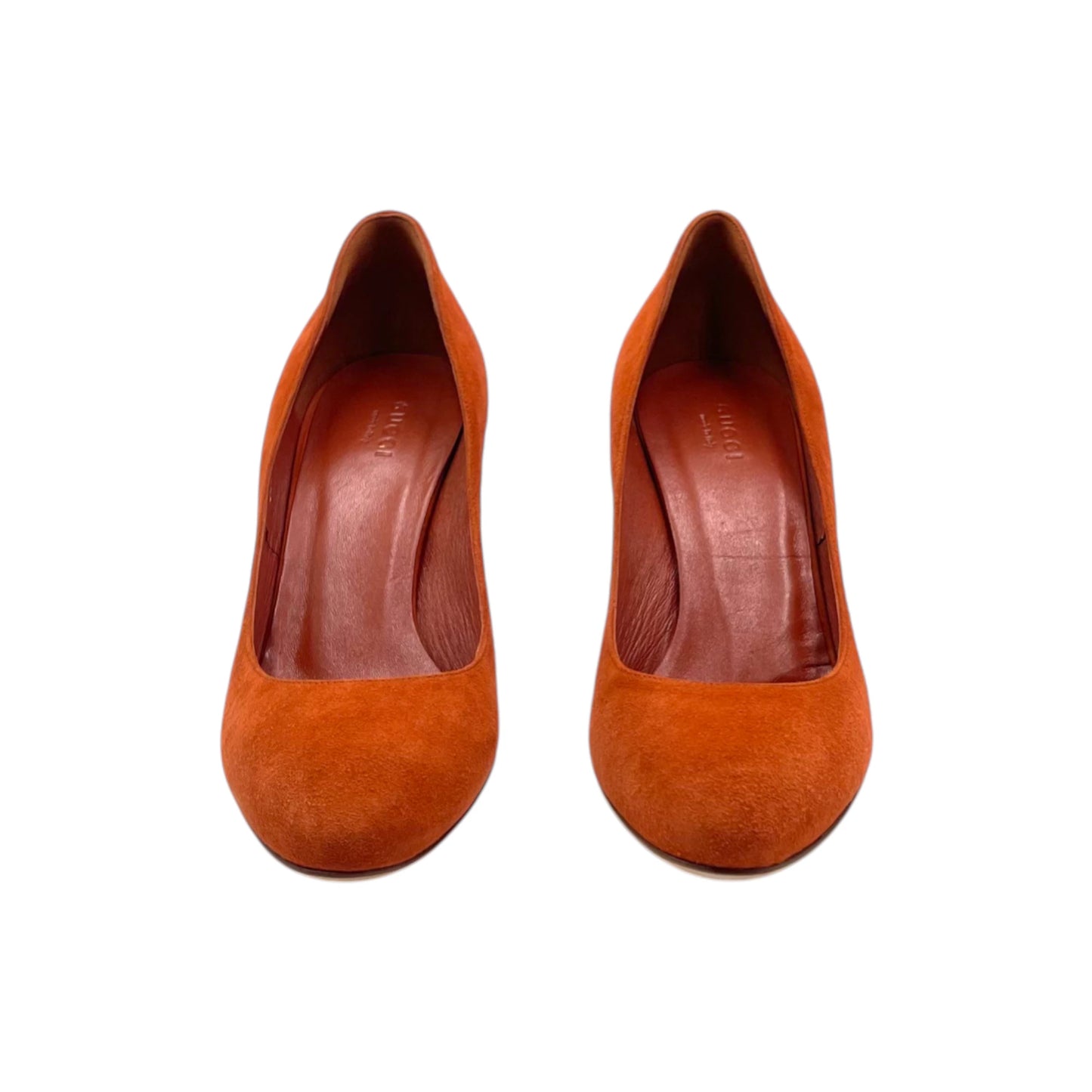 Gucci Interlocking G Suede Pump