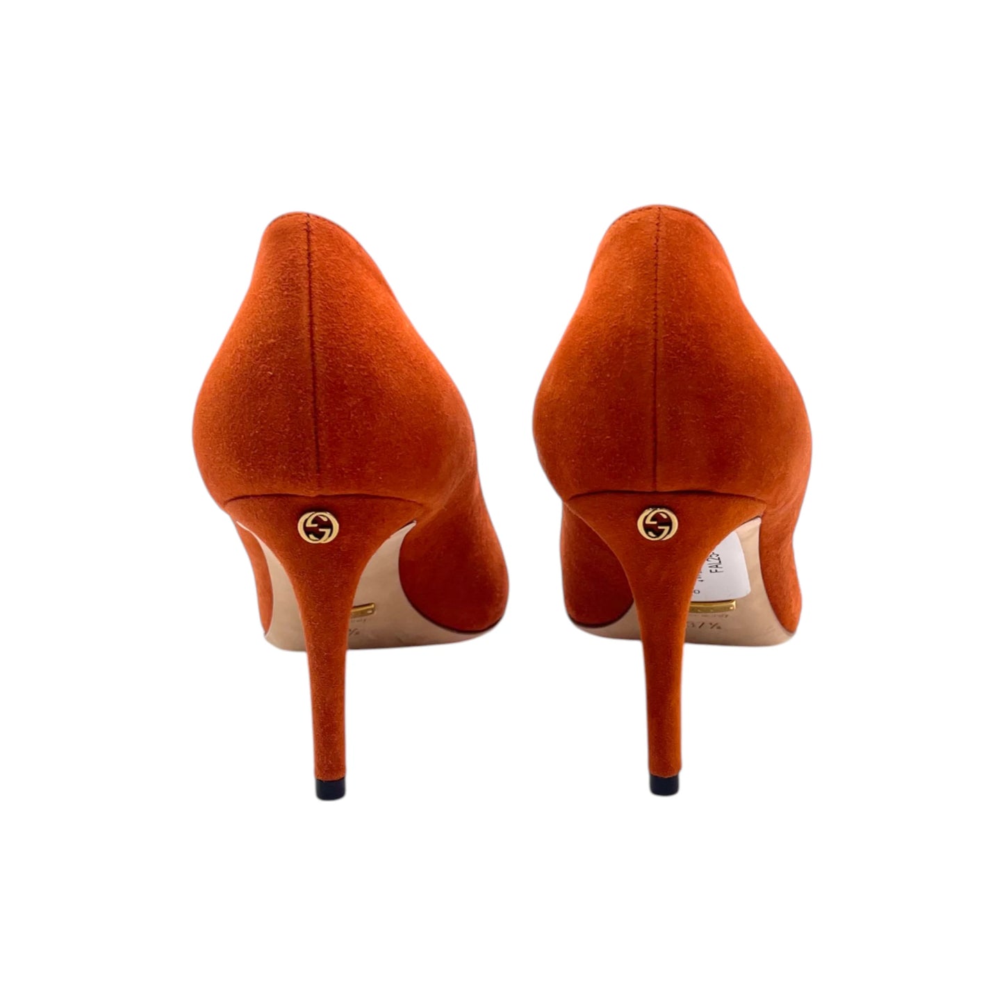 Gucci Interlocking G Suede Pump