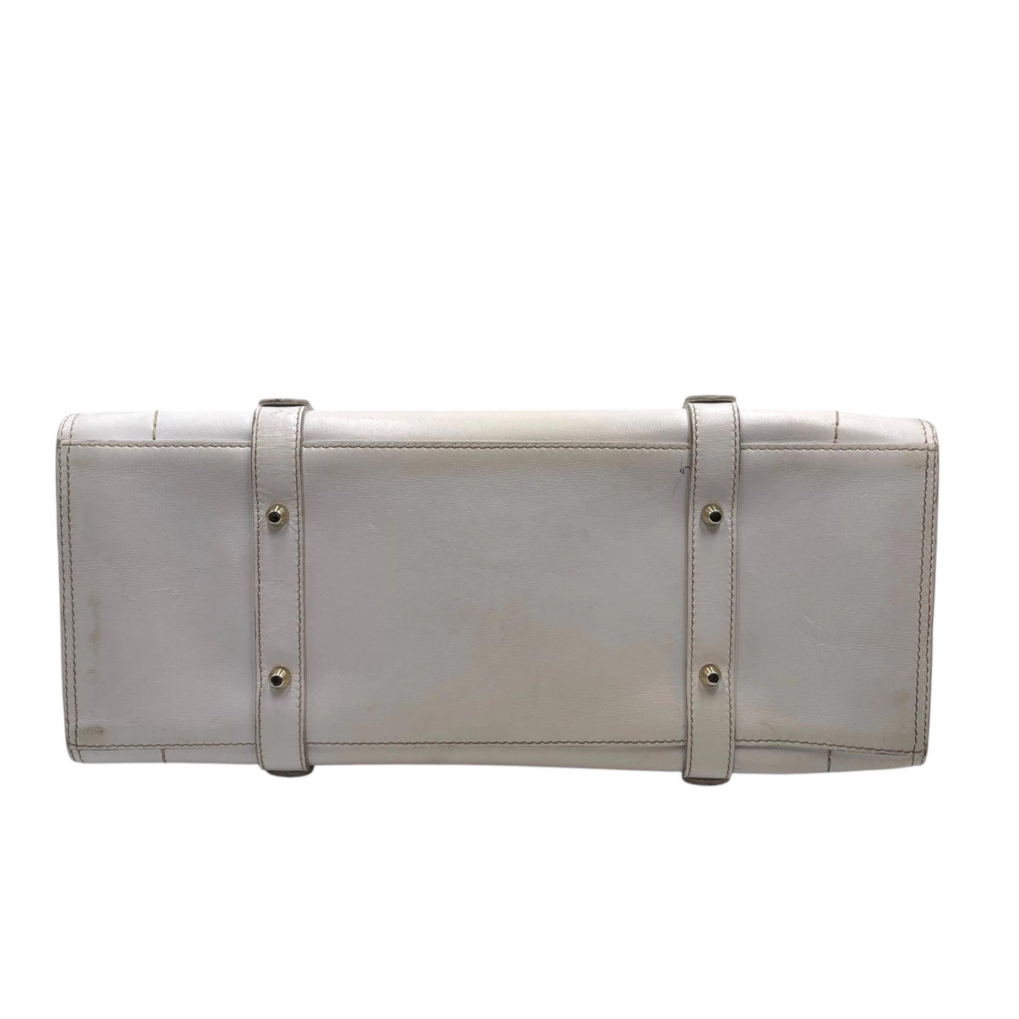 D&G White Leather Shoulder Bag