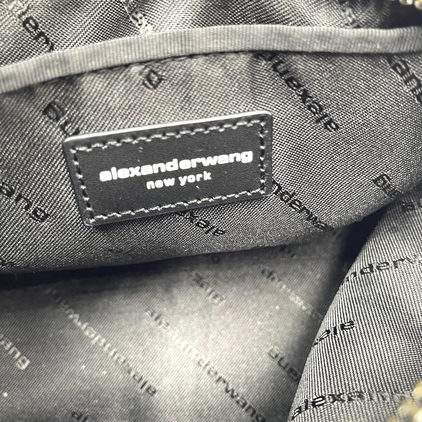 Alexander Wang Heiress Sport Canvas Shoulder Bag
