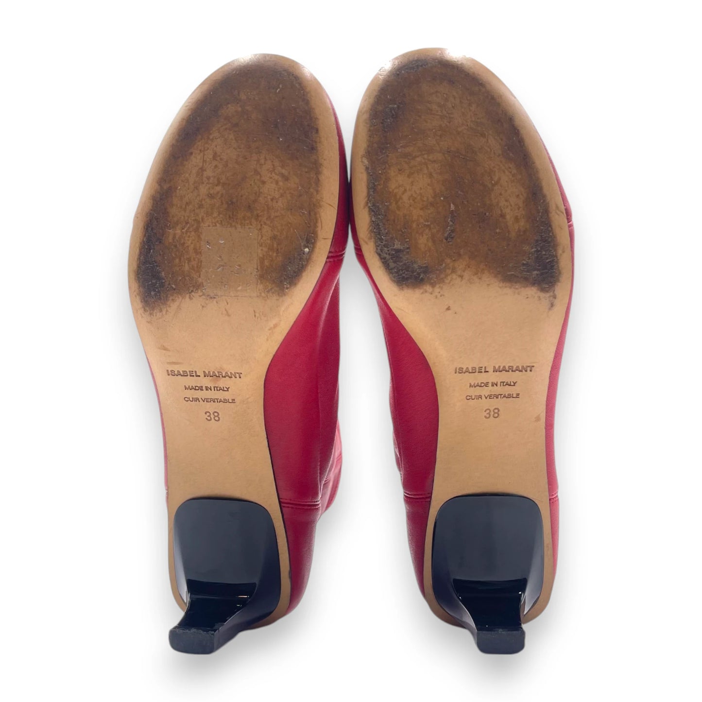 Isabel Marant Red Booties