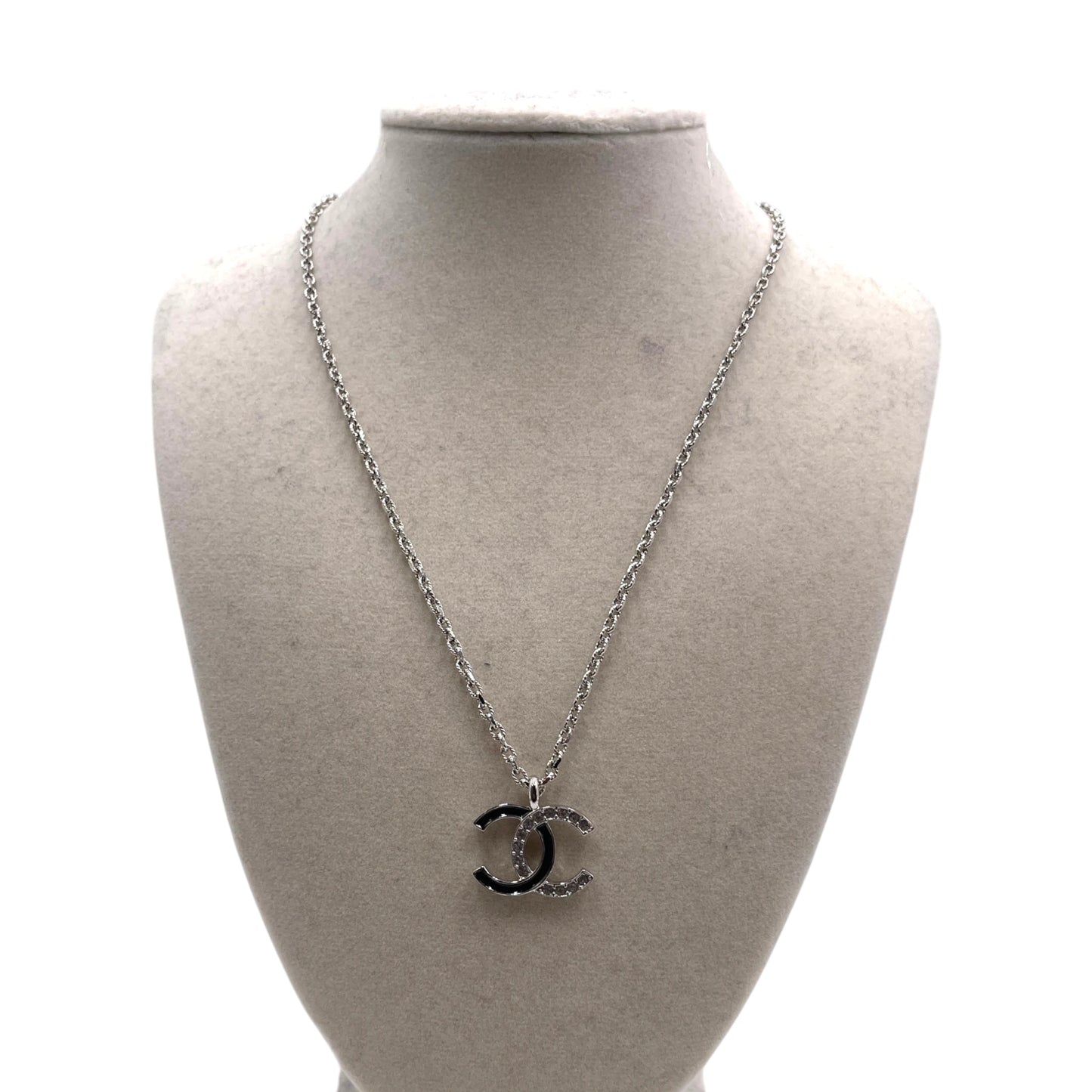 Chanel Two-Tone Rhinestone Necklace