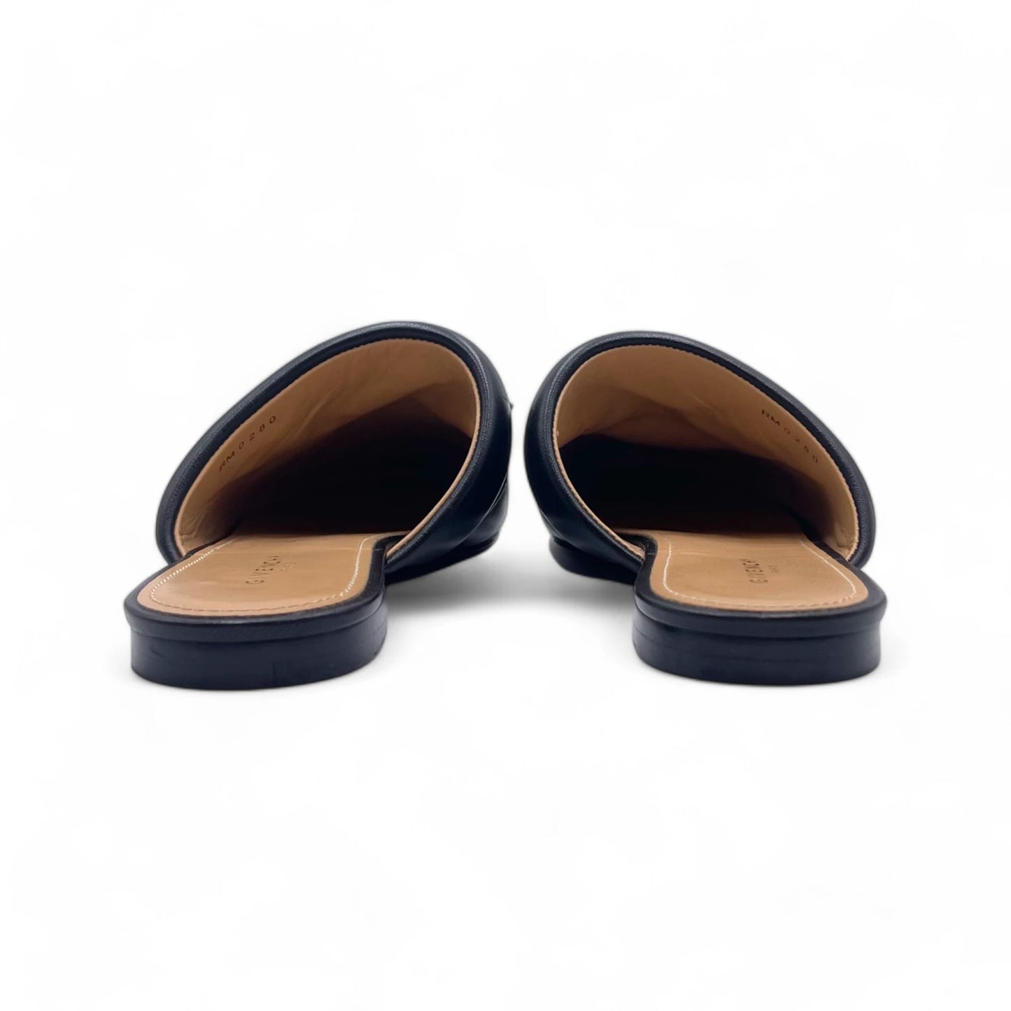 Givenchy Black Leather Elba Mules