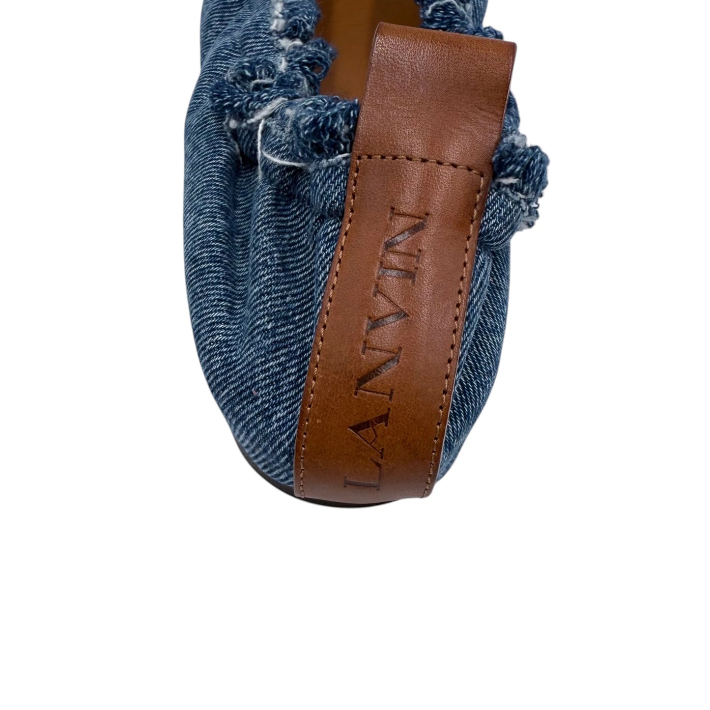 Lanvin Denim Ballerina Shoes