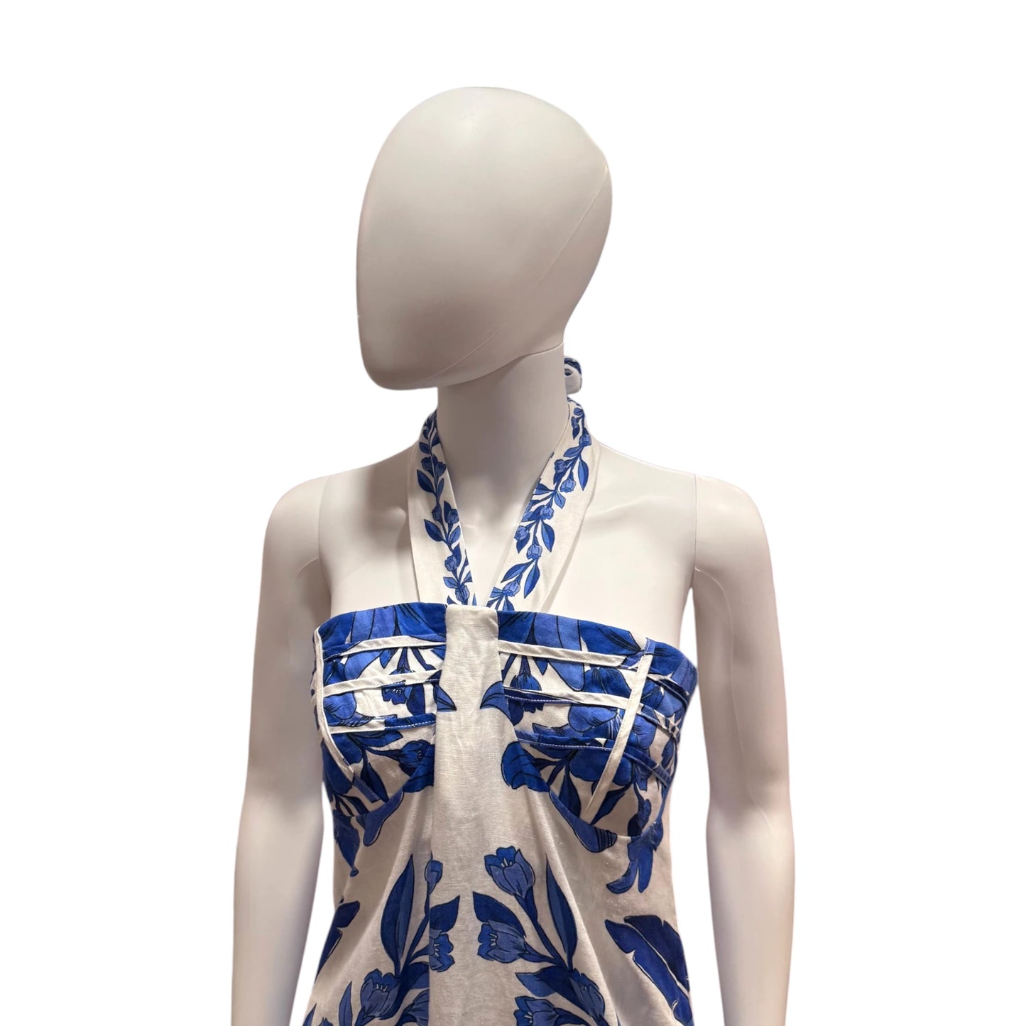 Farm Rio Blue Floral Dress