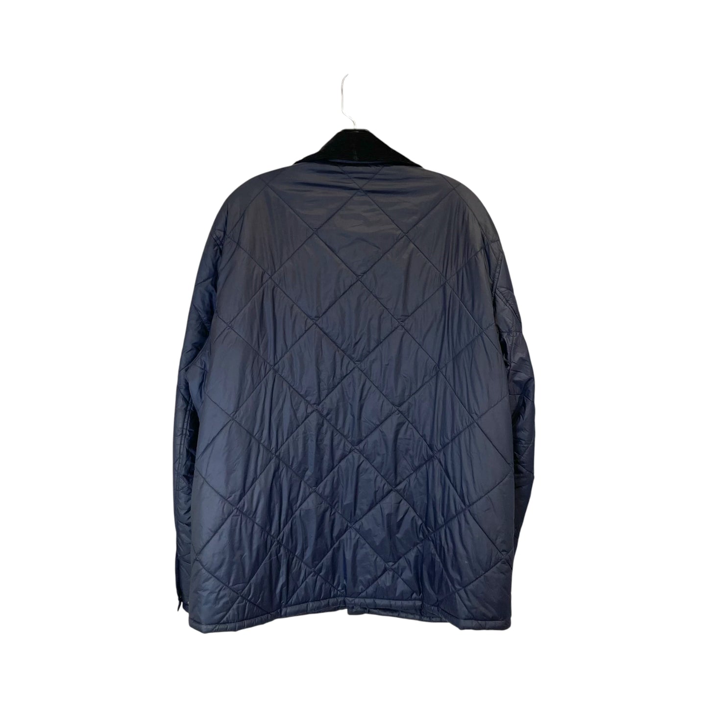 Barbour Navy Quilted Puffer Shirt Jacket Men's - XL