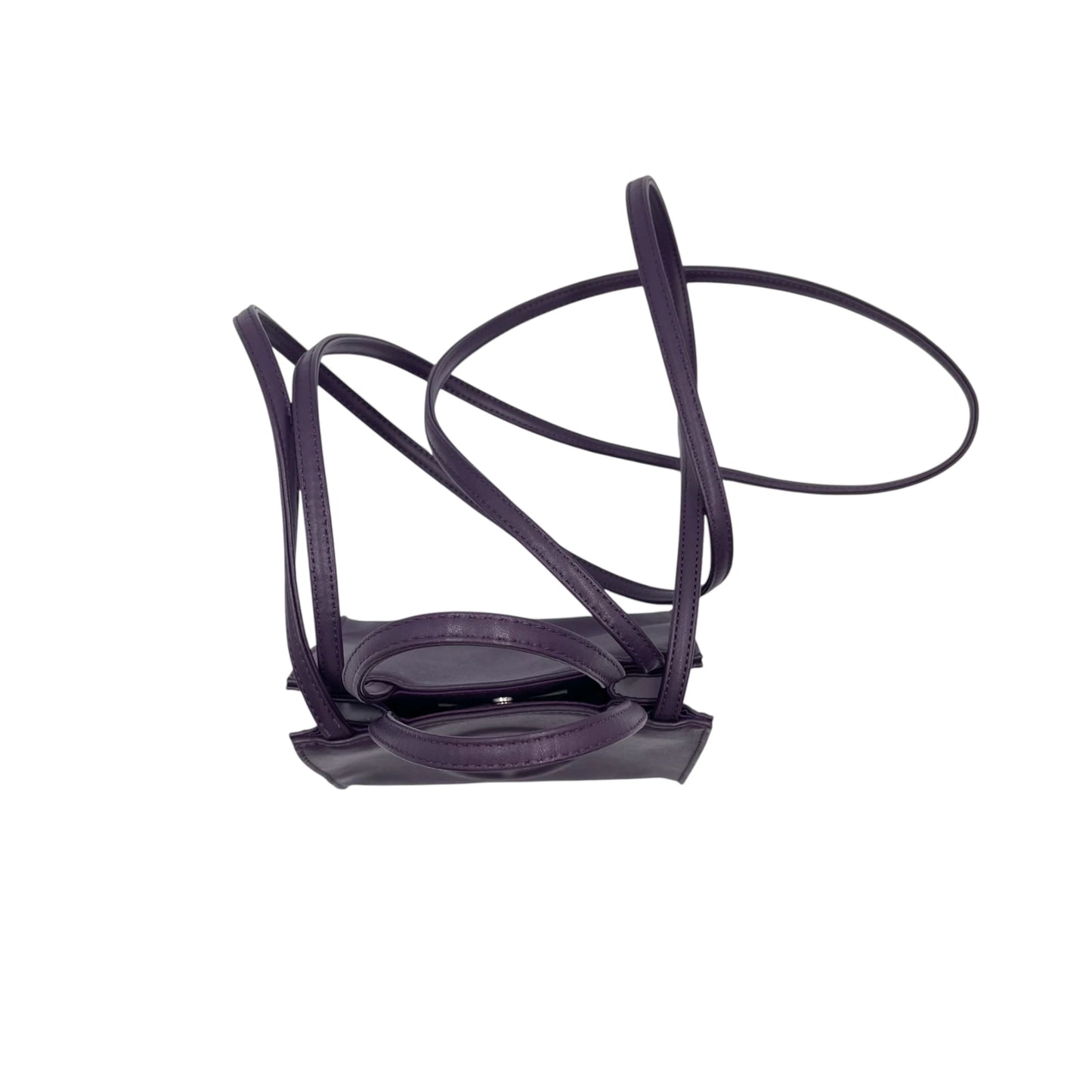 Telfar Small Purple Shopping Bag