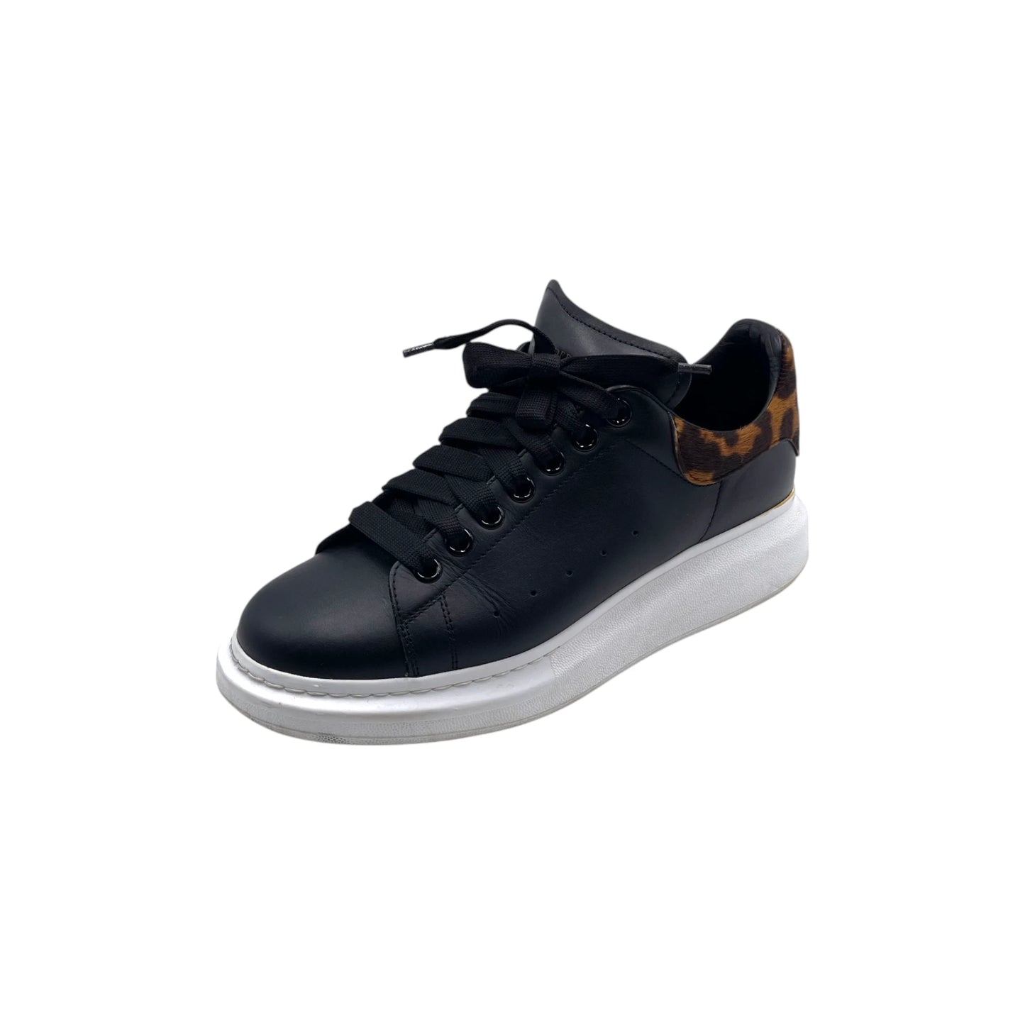 McQueen Oversized Black/Brown Pony Men's Snkr