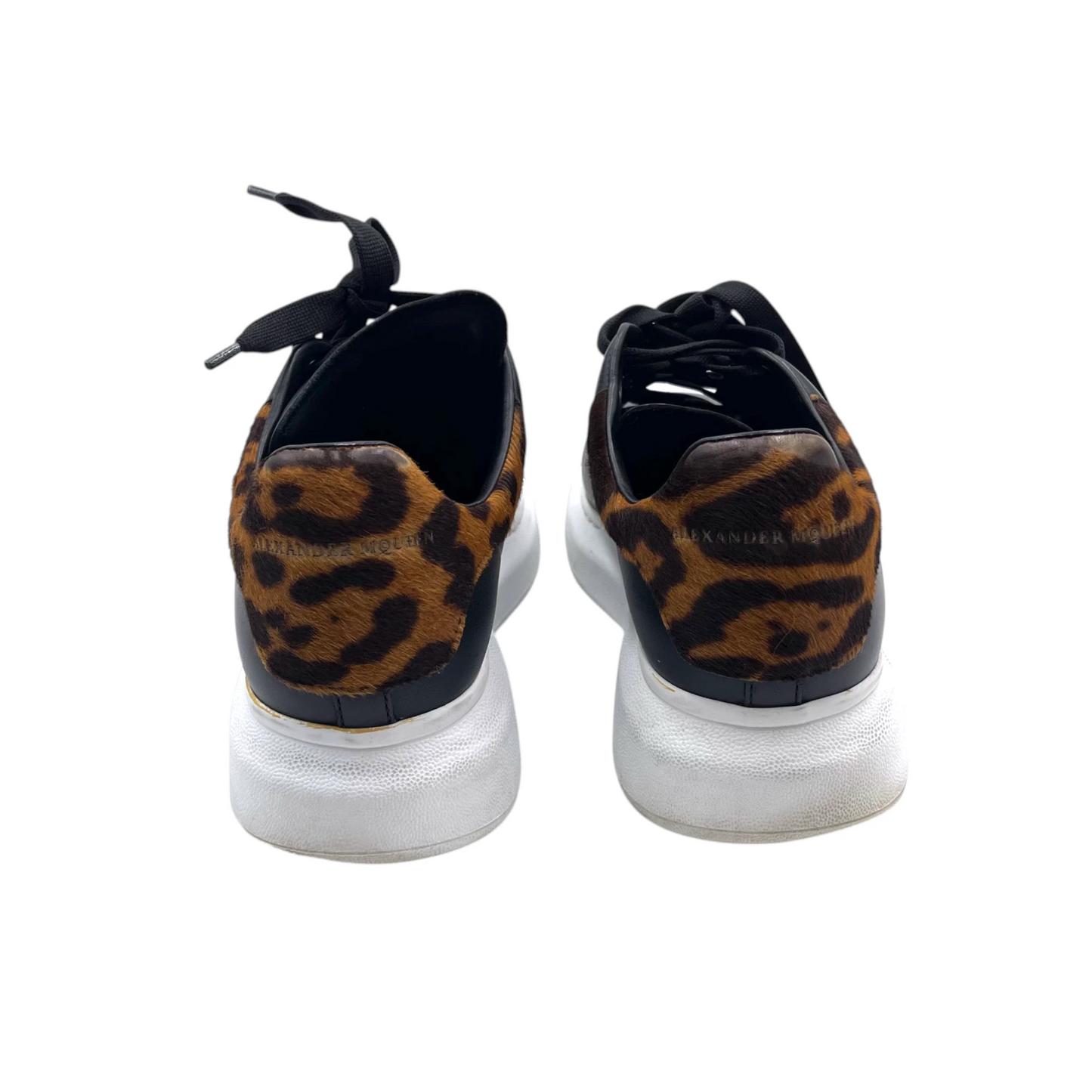 McQueen Oversized Black/Brown Pony Men's Snkr