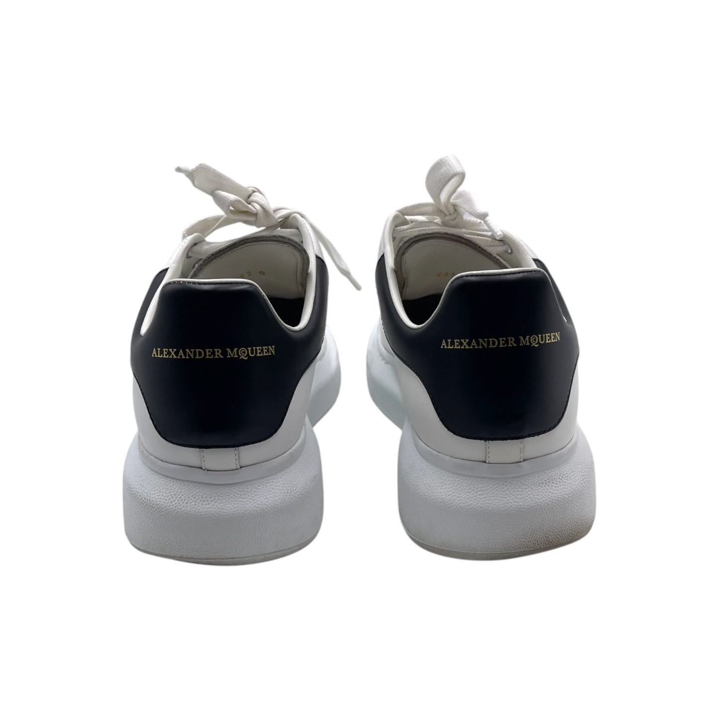 McQueen Oversized White/Black Men's Snkr