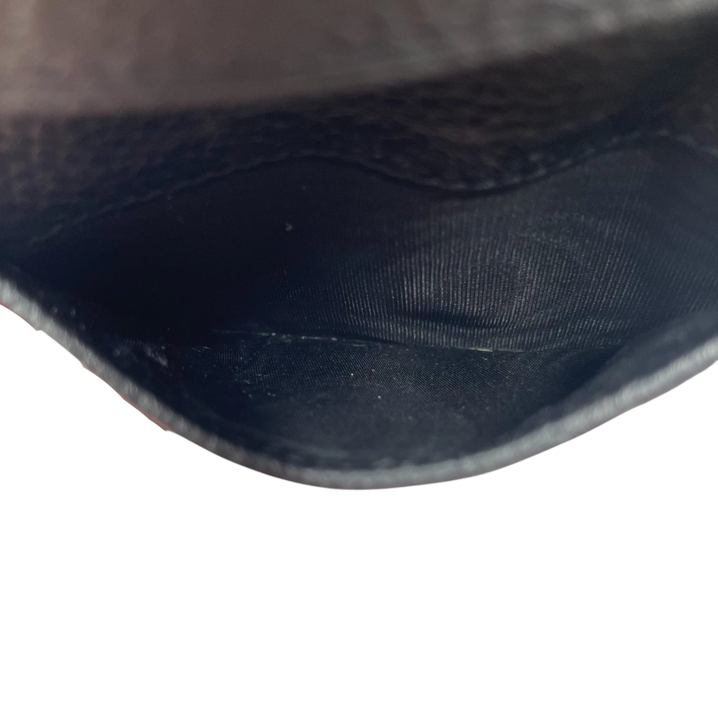 Gucci Jumbo GG Black Leather Card Case