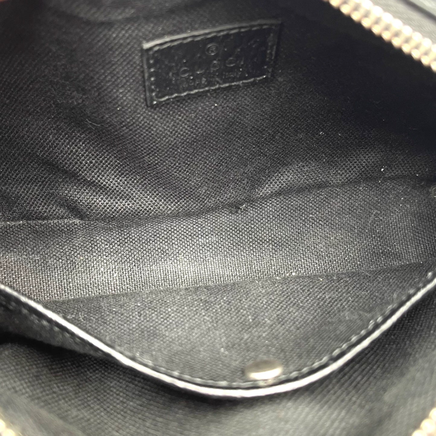 Gucci Jumbo GG Black Canvas Leather Shoulder Bag