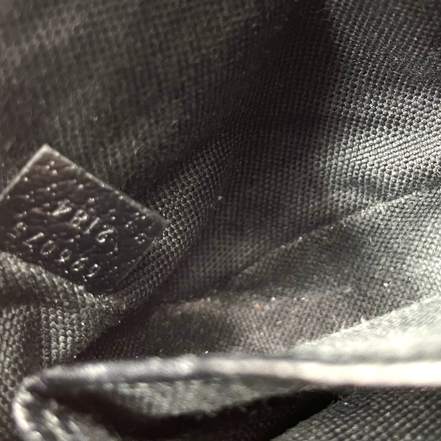 Gucci Jumbo GG Black Canvas Leather Shoulder Bag