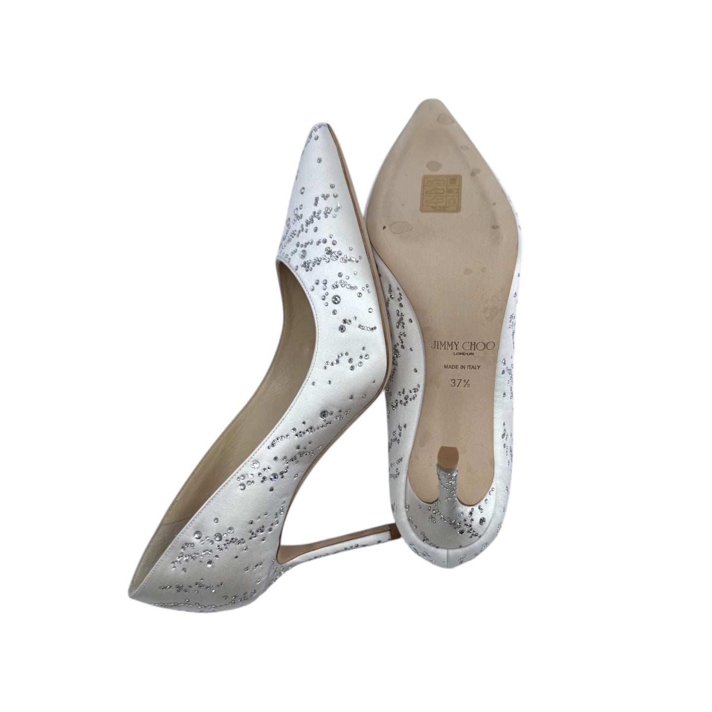 Jimmy Choo Fireworks Satin Pumps