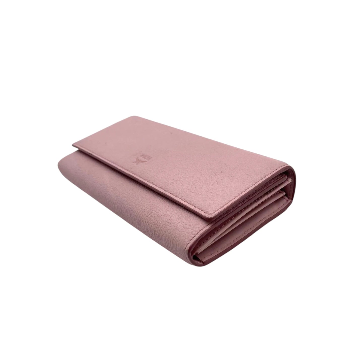 MCM Pink Leather Wallet