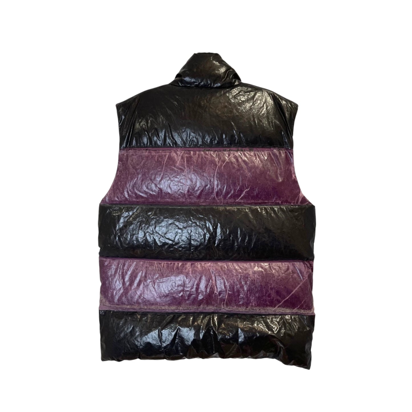 Moncler X Palm Angels Black/Purple Down Vest - 4
