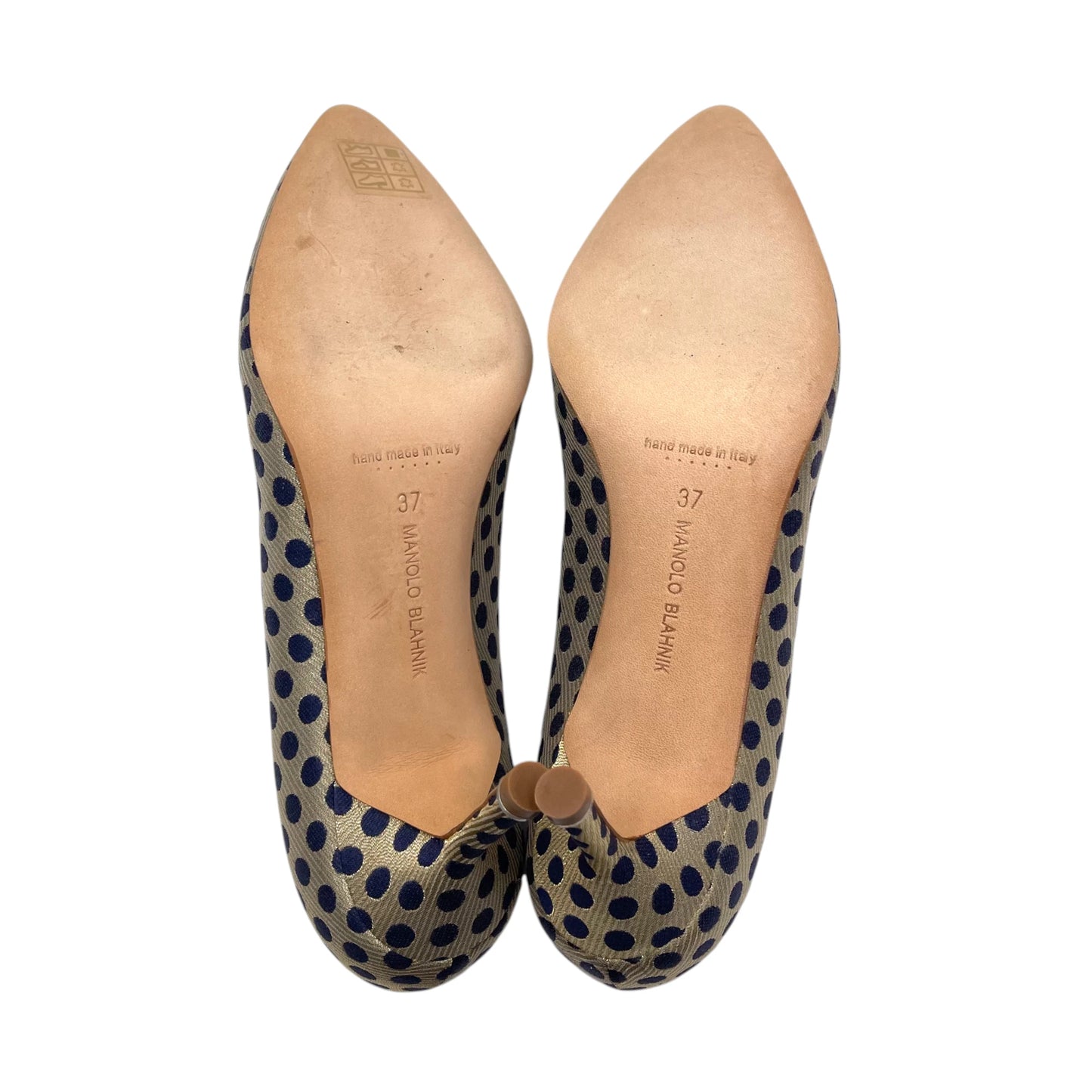 Manolo Blahnik Polka Dot Pump