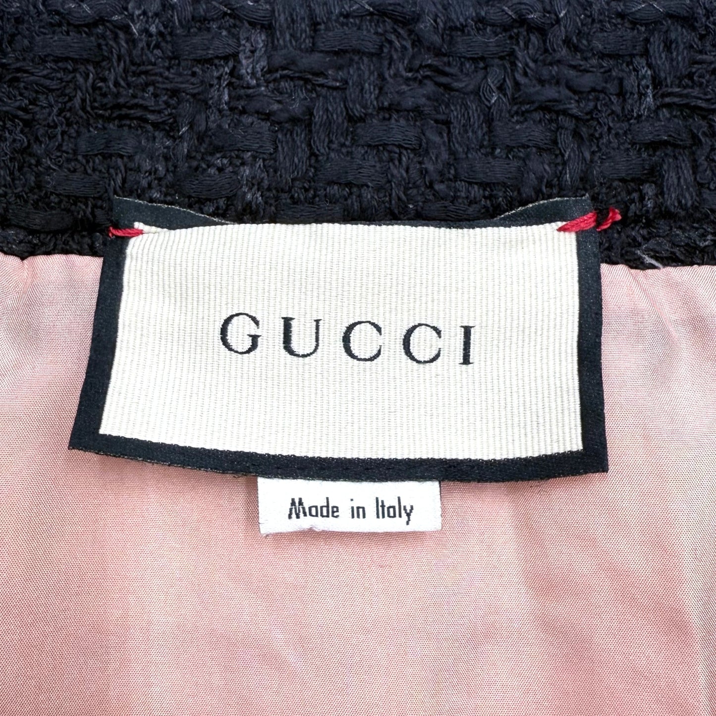 Gucci Checked Tweed Horsebit Skirt
