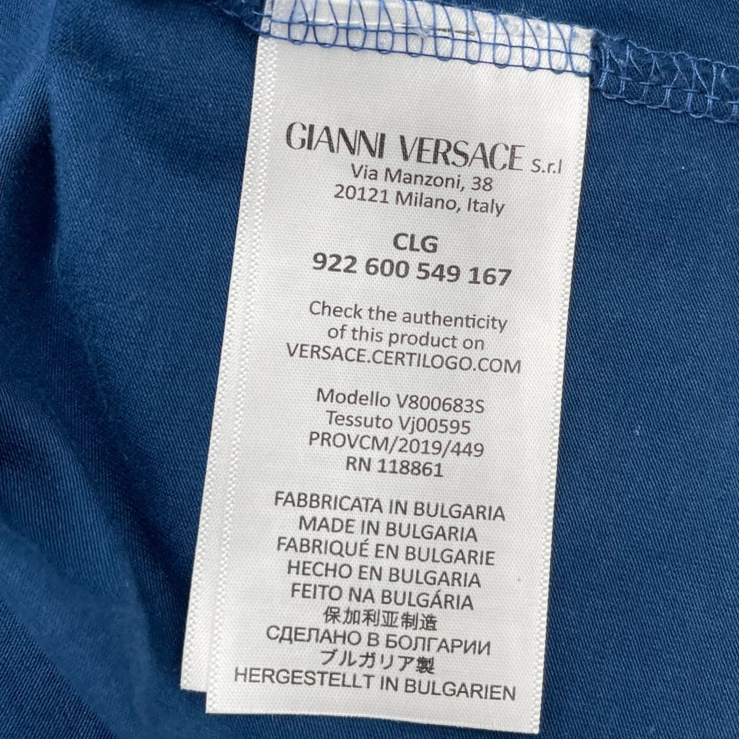 Versace Medusa Tee L