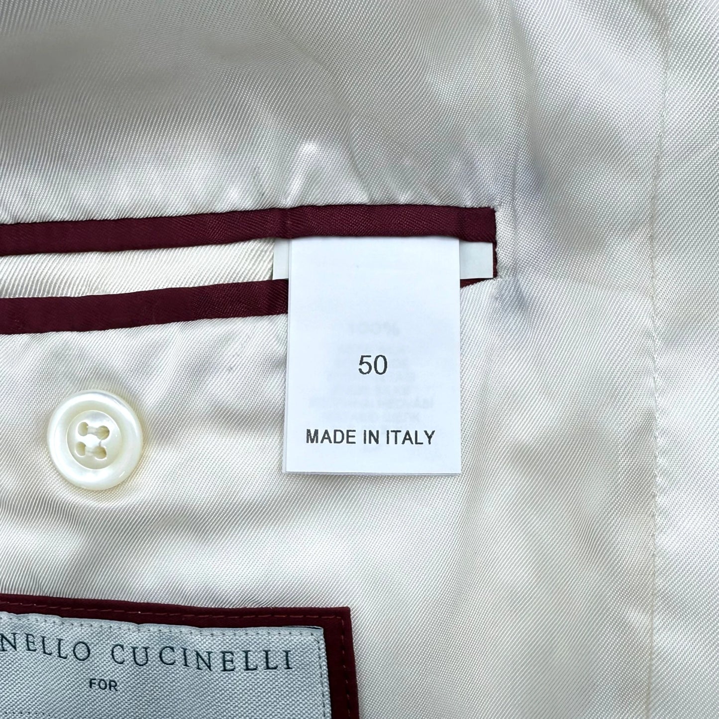 Brunello Cucinelli Silk Twill Tuxedo Jacket