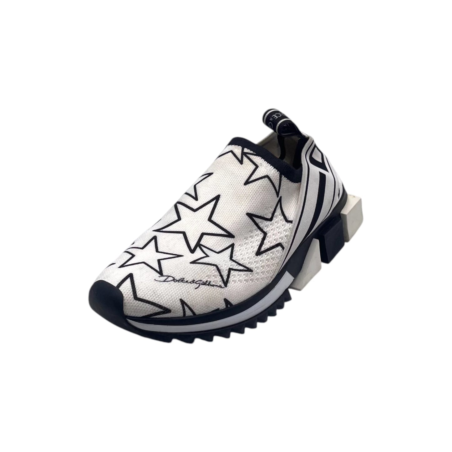 D&G White/Black Graffiti Snkr