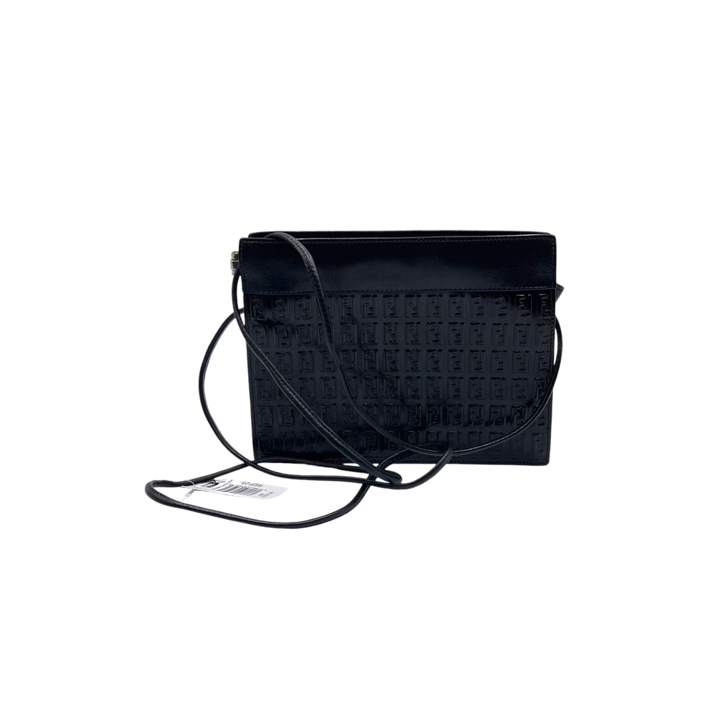 Fendi Black Patent Shoulder Bag