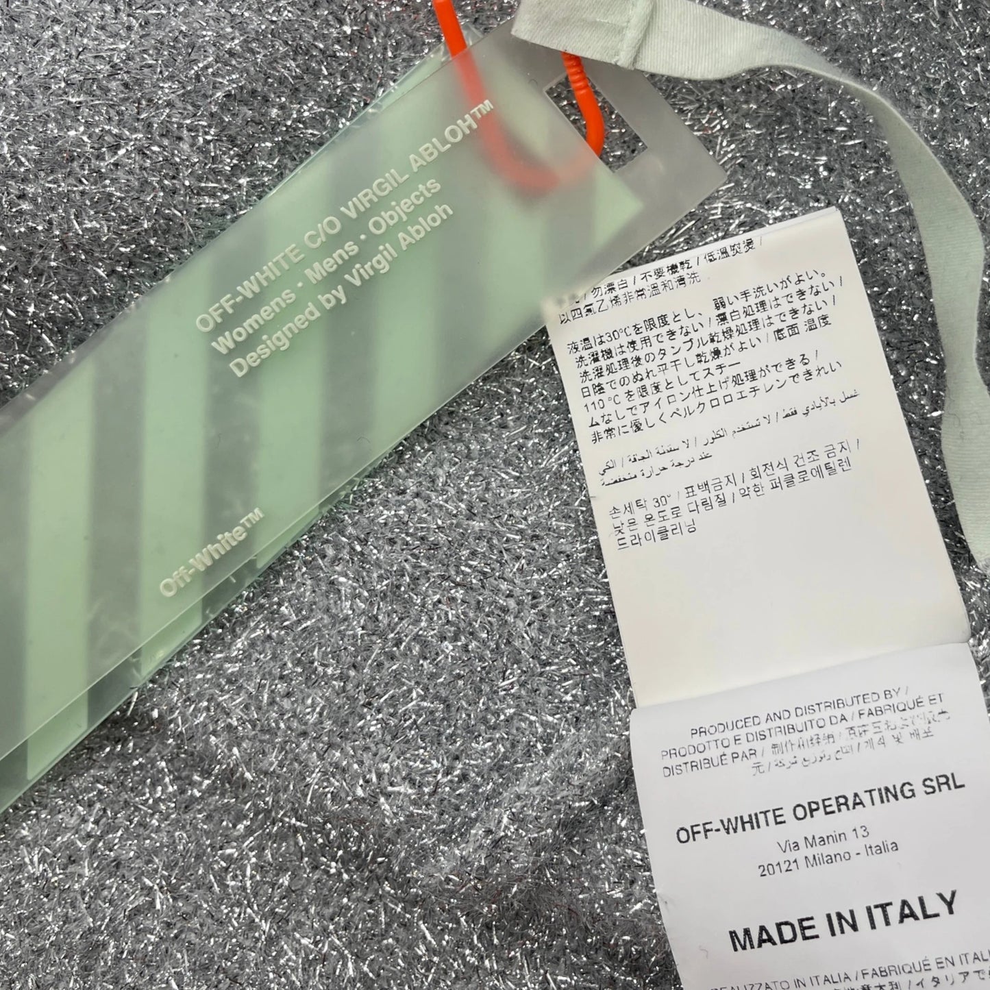 Off-White Metallic Sweater