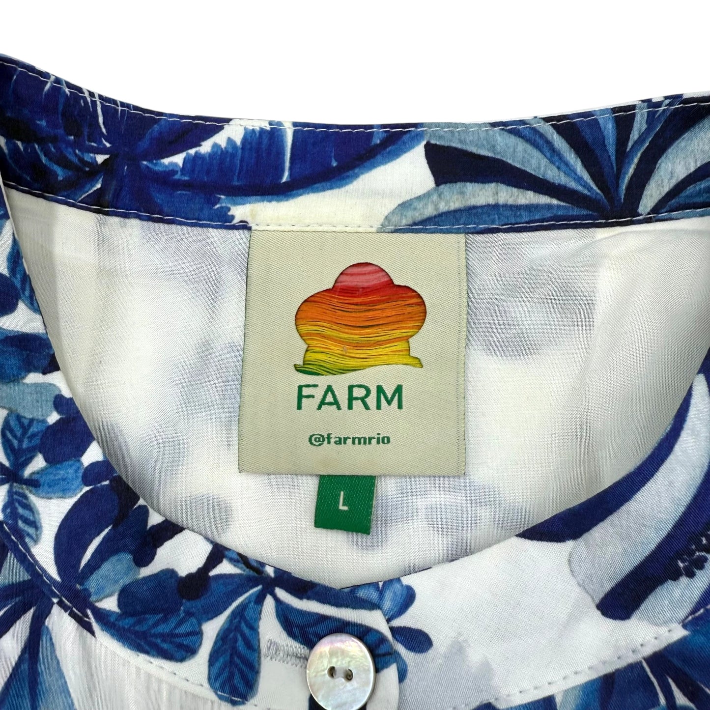 Farm Rio Sweet Rio Printed Mini Dress