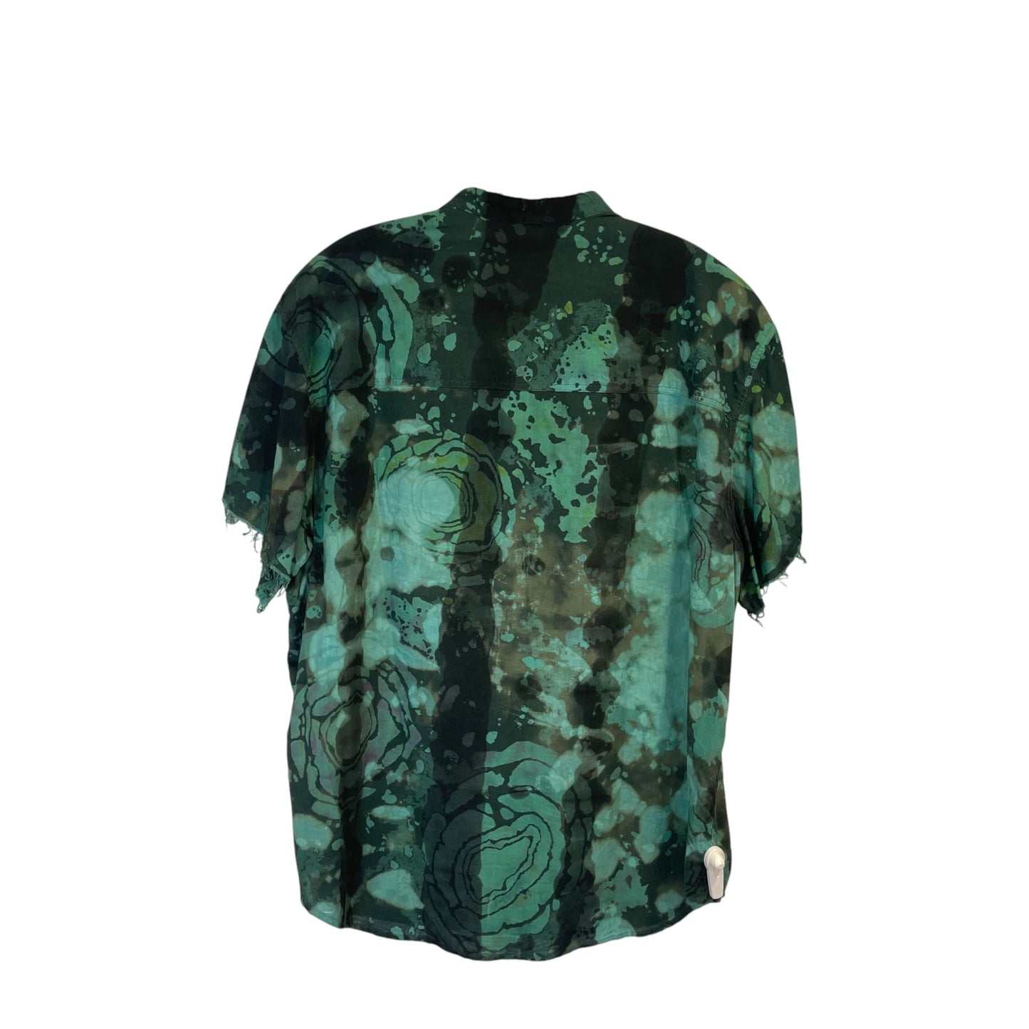 Isabel Marant Cotton Green Men's Short Sleeve Shirt - L