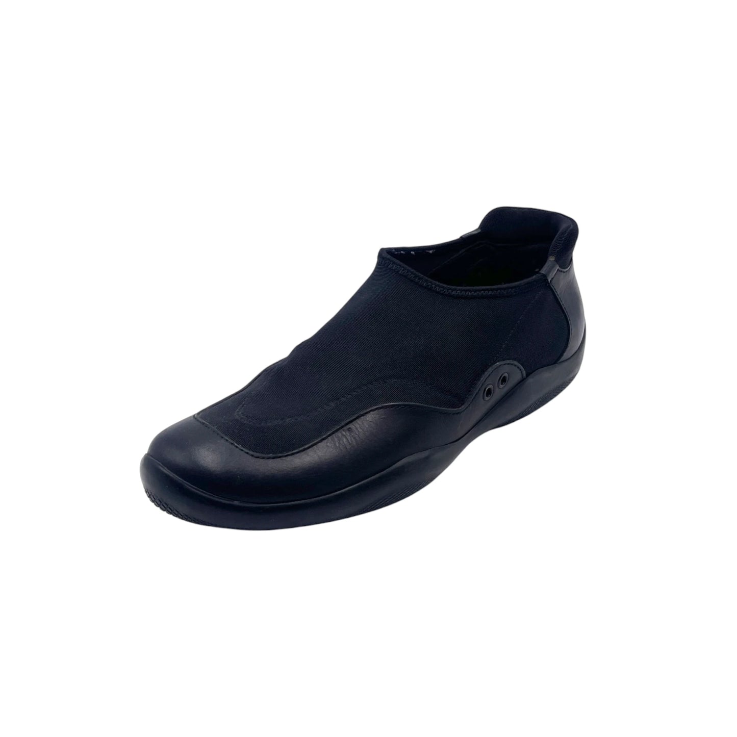 Prada Sport Black Leather Men's Snkr