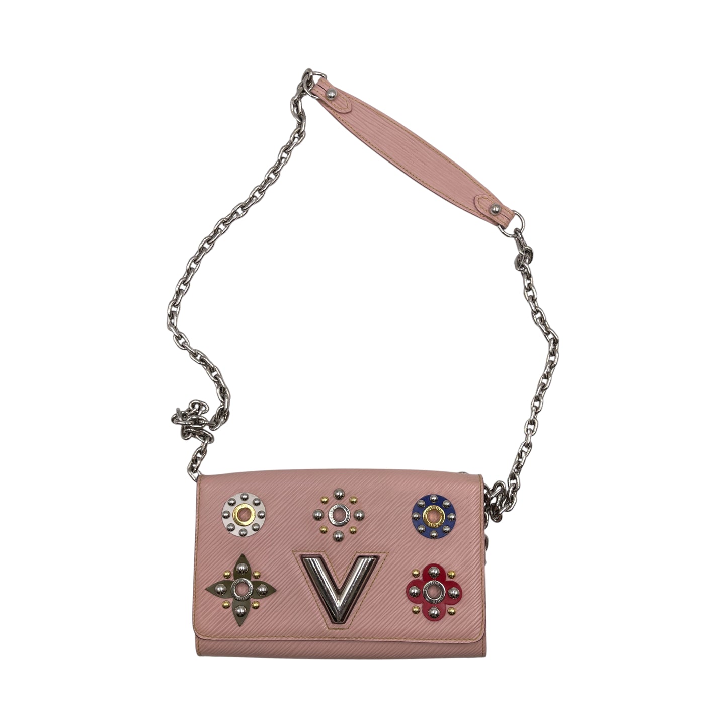 L.V Epi Mechanical Flowers Twist Chain