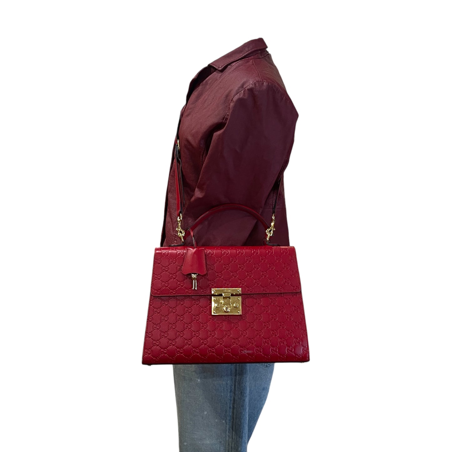 Gucci Padlock Medium Top Handle Bag